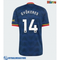 Fotballdrakt Herre Arsenal Viktor Gyokeres #14 Bortedrakt 2026-27 Kortermet
